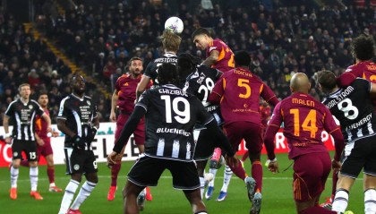 官方网站-意甲-埃克勒卡姆任意球制胜 罗马0-1乌迪内斯